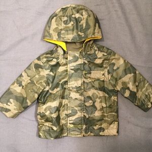 Toddle Boy Camouflage Rain Jacket